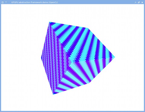 GPGPU frame demo